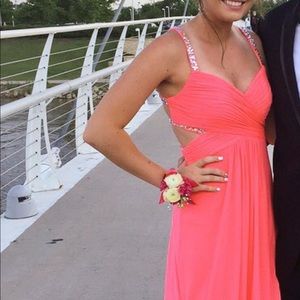 PINK PROM DRESS